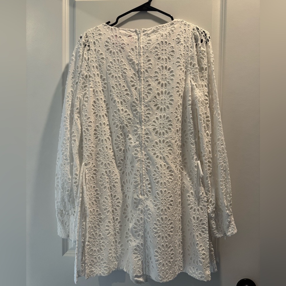 Lilly Pulitzer White Lace Romper - Picture 3 of 6